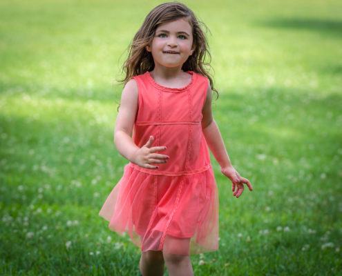 Olive Running Portrait
